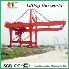 Portal Double Beam Crane with Slewing Container